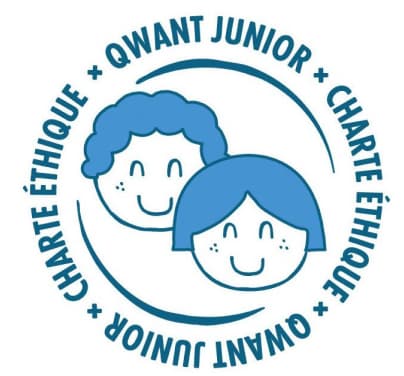 Logo de la charte éthique Qwant Junior